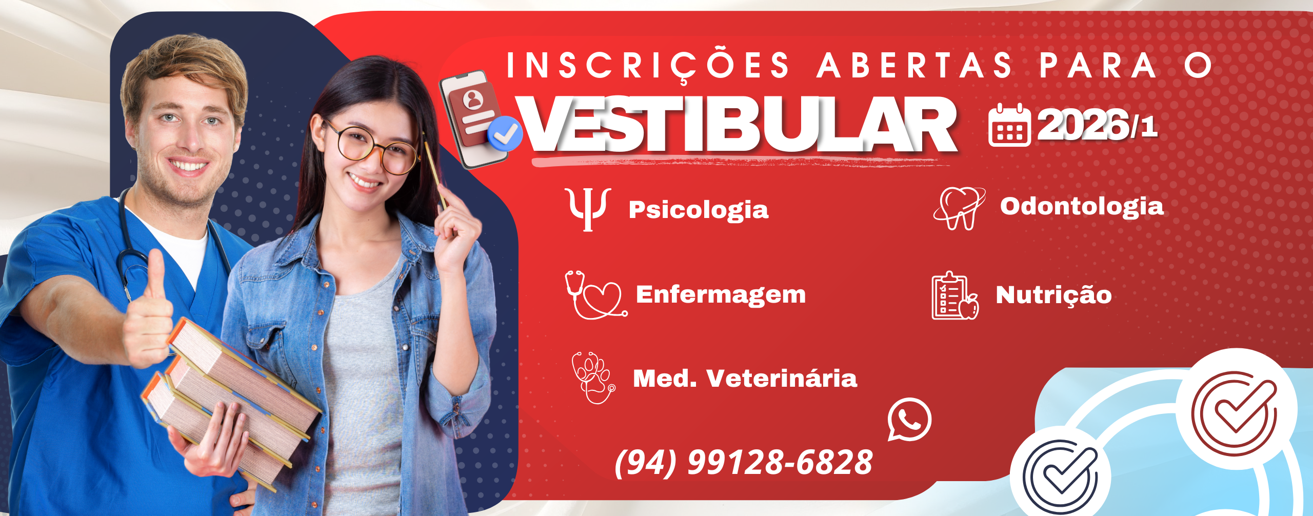 Banner FVC faculdade Parauapevas